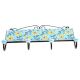 Turquoise Yellow Sunflower Tiles Hooks 